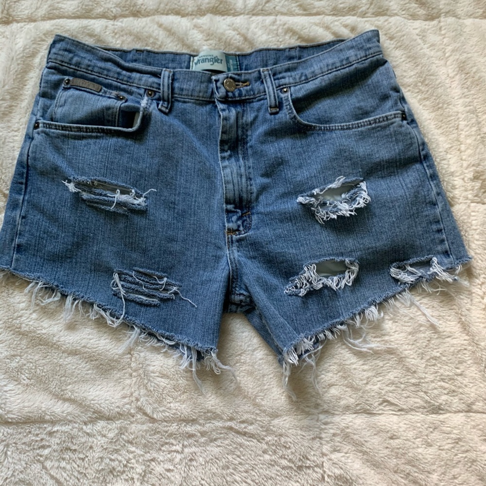 Wrangler jean shorts